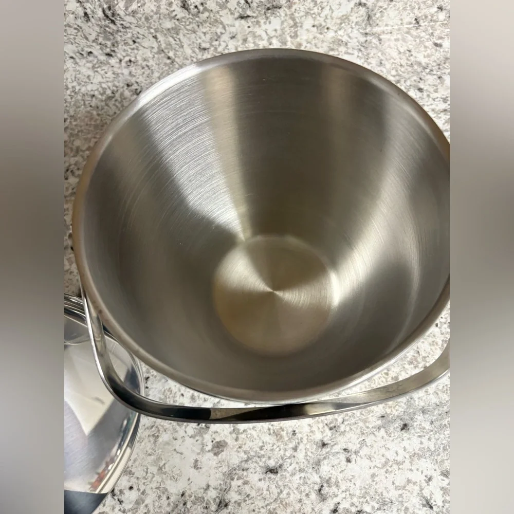 Threshold Stainless Steel Ice Bucket With Tongs And Lid Sleek Design Tongs Fit